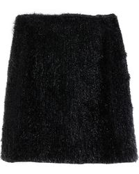 8pm - Mini Skirt Polyamide, Acrylic, Viscose, Wool - Lyst