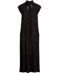Gentry Portofino - Midi Dress Alpaca Wool, Mohair Wool, Viscose, Polyamide, Polyester - Lyst
