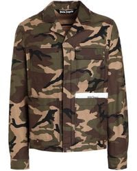 Palm Angels - Shirt Cotton, Polyester - Lyst