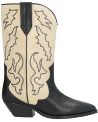 Isabel Marant - Duerto Leather & Suede Cowboy Boot - Lyst