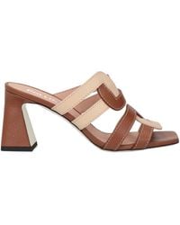 Pollini - Sandals Leather - Lyst