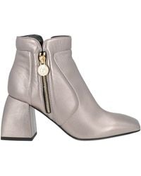 Pollini - Ankle Boots Leather - Lyst