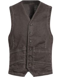 Messagerie - Patrizio Piscaglia Tailored Vest Hemp, Cotton, Elastane - Lyst