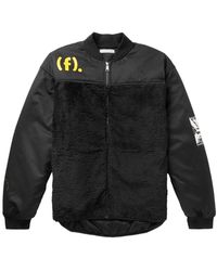 Flagstuff Shell And Fleece Jacket - Black