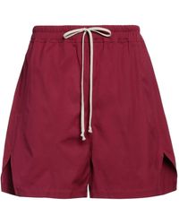 Rick Owens - Shorts & Bermuda Shorts Cotton, Elastane - Lyst