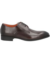 Santoni - Lace-Up Shoes Leather - Lyst