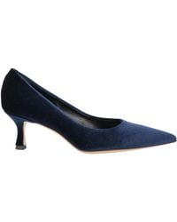Guglielmo Rotta - Midnight Pumps Textile Fibers - Lyst