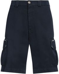 Brunello Cucinelli - Shorts & Bermuda Shorts Cotton - Lyst