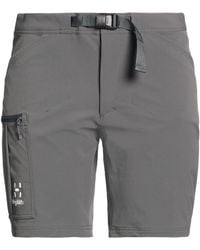 Haglöfs - Shorts & Bermuda Shorts Recycled Polyamide, Polyamide, Elastane - Lyst