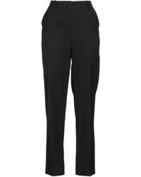 Ganni - Pants Ecovero Viscose, Recycled Polyester, Elastane, Polyester - Lyst