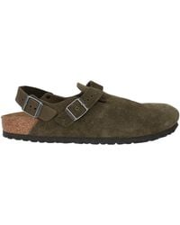 Birkenstock - Military Mules & Clogs Leather - Lyst