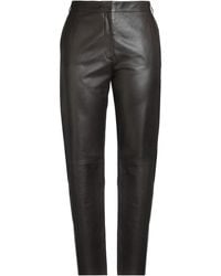 Antonelli - Pants Lambskin - Lyst