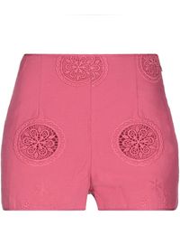 Gabrielle Short Coton Charo Ruiz Ibiza en coloris Blanc Femme Vêtements Shorts Mini shorts 