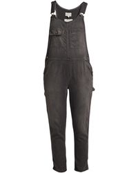 Current/Elliott - Overalls Lyocell, Cotton - Lyst