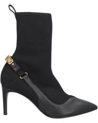 Moschino - Ankle Boots Textile Fibers - Lyst