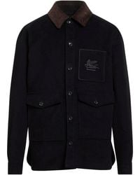 Etro - Jacket Cotton - Lyst
