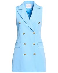 White Wise - Light Blazer Polyester, Elastane - Lyst