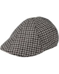 Tagliatore - Taupe Hat Virgin Wool, Polyamide - Lyst