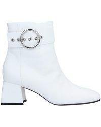 Salar Ankle Boots - White