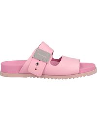 Burberry - Primrose Olympia Leather Clogs - Lyst