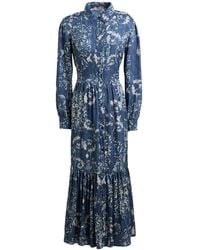 Purotatto - Maxi Dress Lyocell, Viscose - Lyst