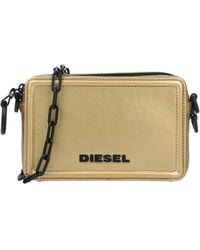 DIESEL Cross-body Bag - Metallic