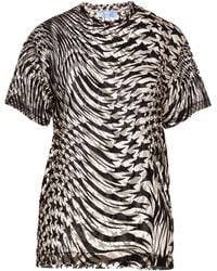 Mugler - Blush T-Shirt Polyamide, Elastane - Lyst