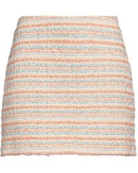 Roberto Collina - Sand Mini Skirt Cotton, Viscose, Linen, Nylon, Silk - Lyst