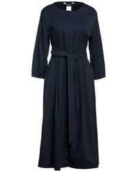 Max Mara - Midnight Midi Dress Cotton, Polyamide, Elastane - Lyst