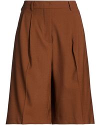 Semicouture - Shorts & Bermuda Shorts Polyester, Virgin Wool, Elastane - Lyst