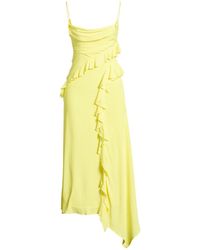 MSGM - Maxi Dress Acetate, Silk - Lyst