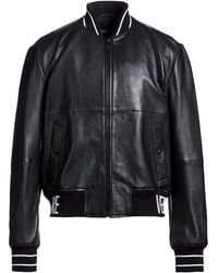 Versace Jeans Couture - Jacket Lambskin - Lyst