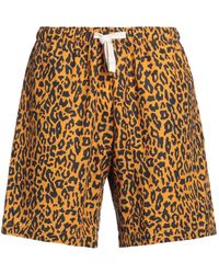 Palm Angels - Shorts & Bermuda Shorts Linen, Cotton - Lyst