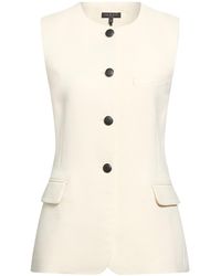 Rag & Bone - Cream Blazer Polyester, Viscose, Elastane - Lyst