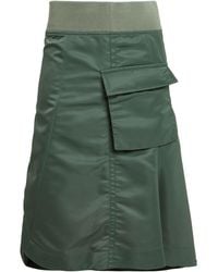 Sacai - Military Midi Skirt Nylon, Cotton, Polyester, Polyurethane - Lyst