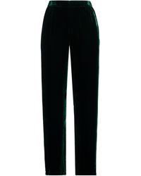 BIANCO LEVRIN - Pants Viscose, Silk - Lyst