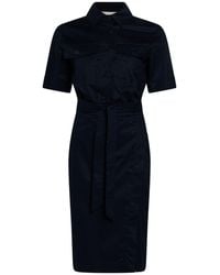 Compagnia Italiana - Midi Dress Cotton - Lyst