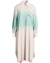 Grifoni - Midi Dress Lyocell - Lyst