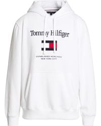 Tommy Hilfiger - Sweatshirt Cotton, Recycled Polyester - Lyst