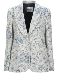 Ottod'Ame - Ivory Blazer Cotton, Polyamide, Elastane - Lyst