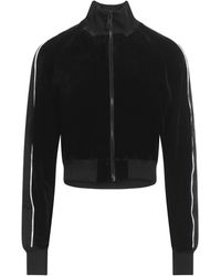 Versace Jeans Couture - Chenille French Terry Turtleneck Sweatshirt - Lyst