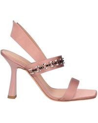 Alberta Ferretti - Antique Rose Sandals Textile Fibers - Lyst