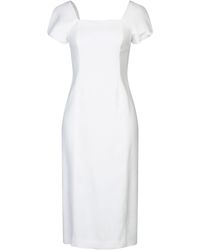 armani white dress