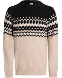 Eleventy - Charcoal Sweater Cashmere, Silk, Polyester - Lyst