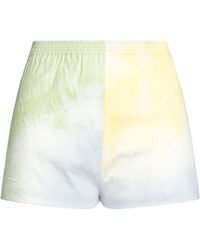 DES_PHEMMES - Sky Shorts & Bermuda Shorts Cotton, Elastane - Lyst