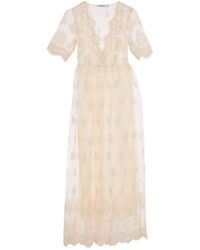 NA-KD Langes Kleid - Weiß