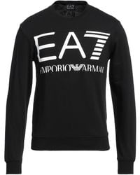 EA7 - Sweatshirt Cotton - Lyst