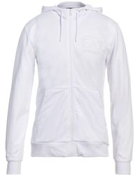 EA7 - Sweatshirt Cotton, Elastane - Lyst