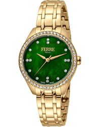 Ferré Armbanduhr - Grün