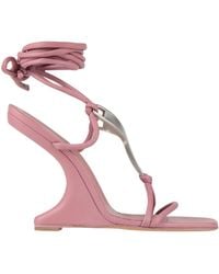 Rick Owens - Sandals Leather - Lyst